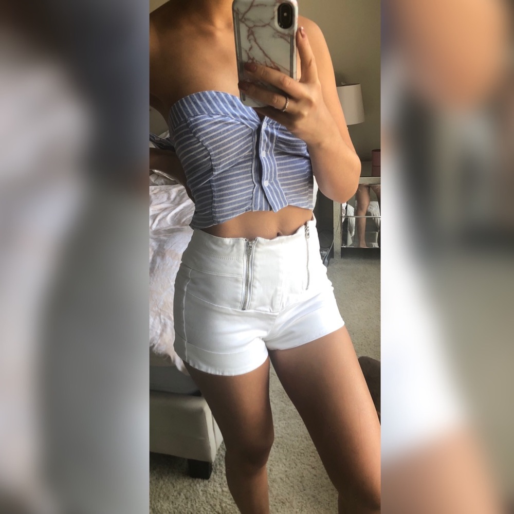 Bebe High Waist Shorts